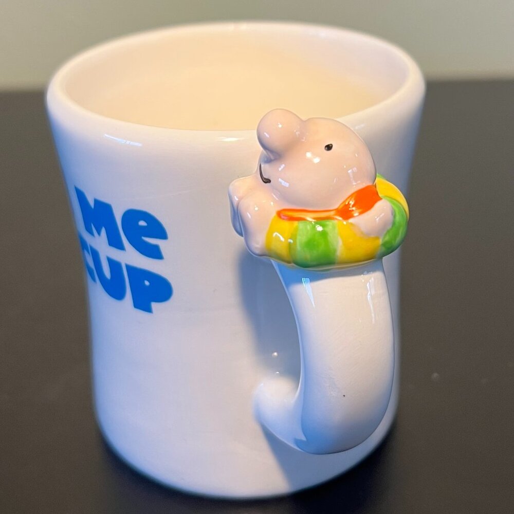 Vtg Universal Press Syndicate ZIGGY Tom Wilson 3-D Sculpted Handle Ceramic Mug